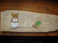 Wood mouse on black poplar  / Ratón de campo sobre chopo..SOLD / VENDIDO